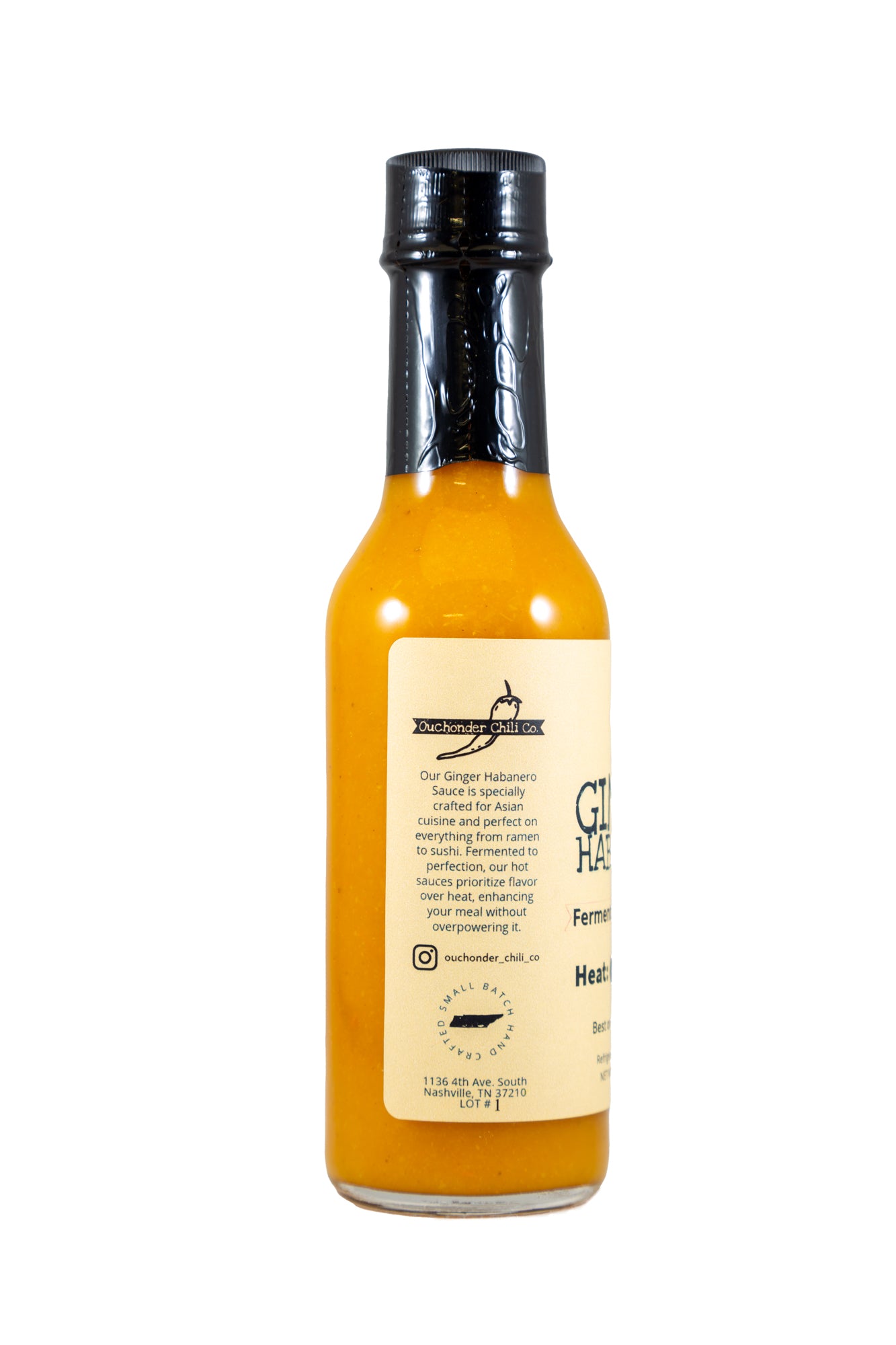 Ginger Habanero Fermented Hot Sauce
