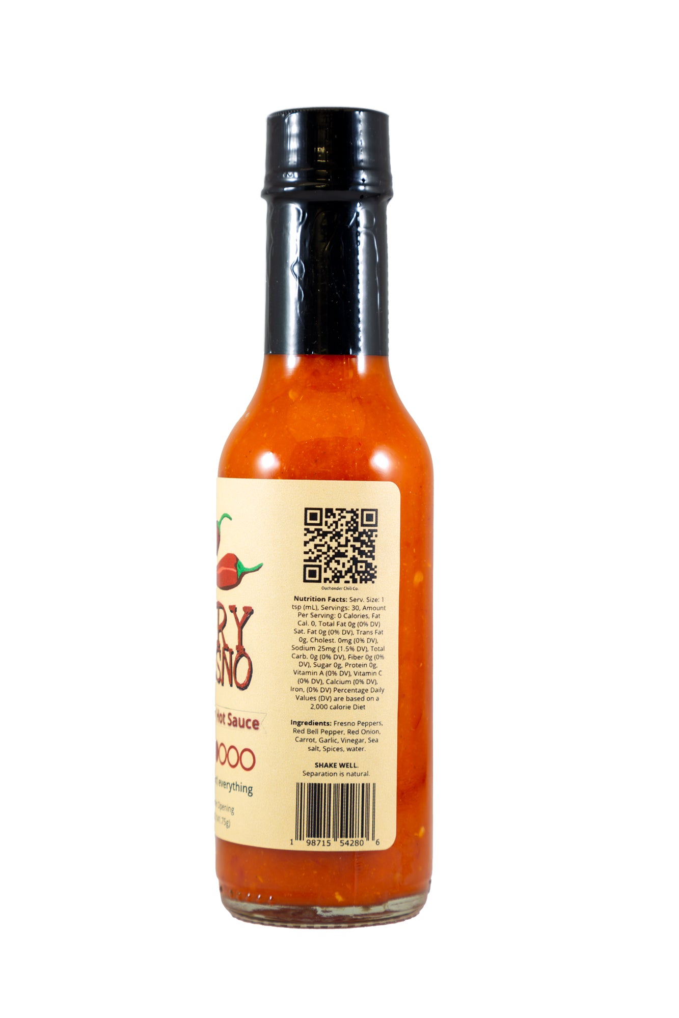 Fiery Fresno Fermented Hot Sauce