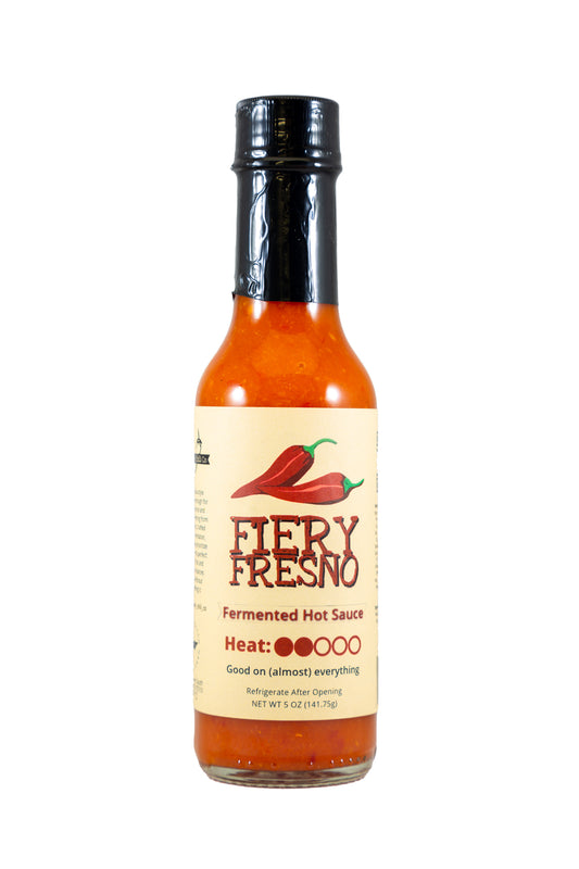 Photo of Fiery Fresno Label