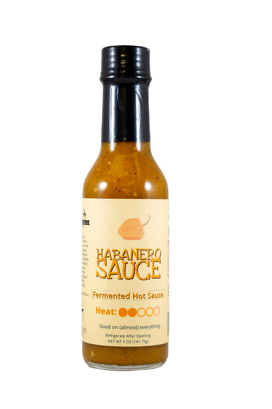 Photo of Habanero Sauce Label