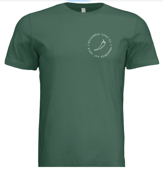 Ouchonder Logo T-Shirt in Forest Green